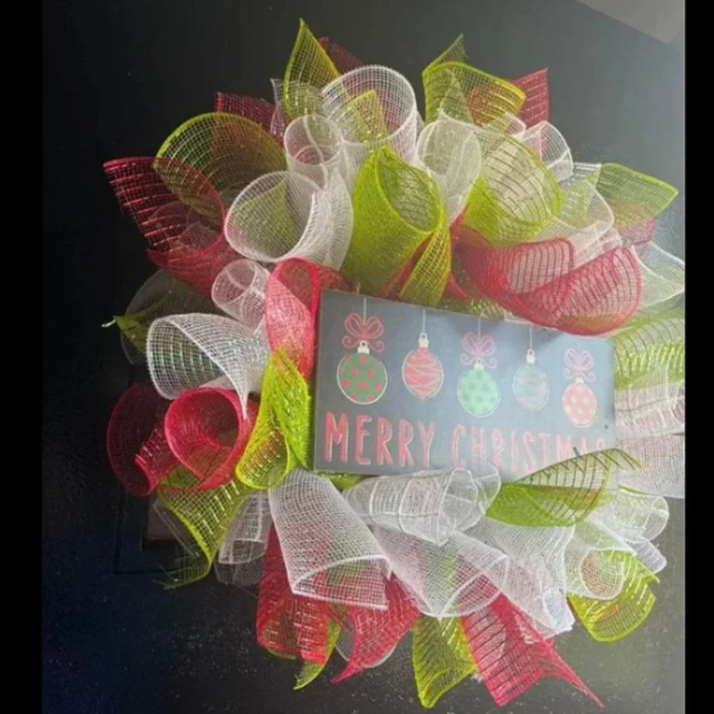 Handmade Christmas or Holiday Wreath!